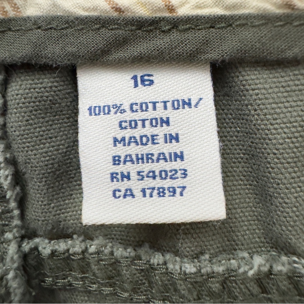 Low Rise Flare Patch Pocket Pants Old Navy Women’s 16 Olive - Picture 11 of 14